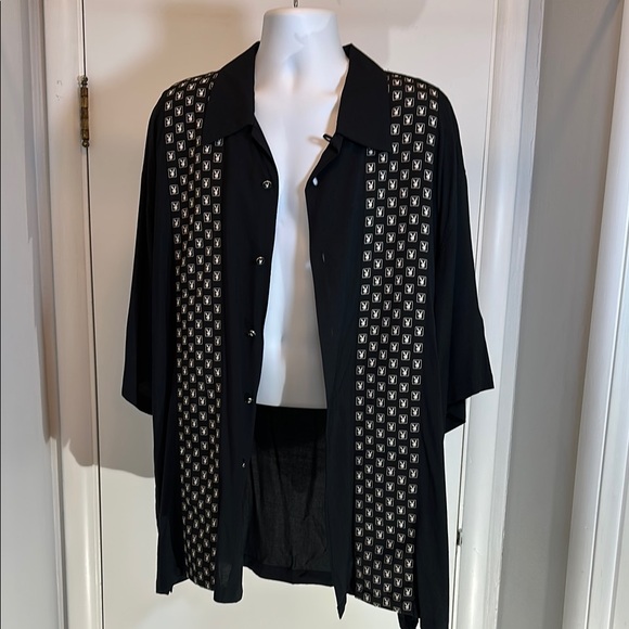 NWT Playboy Short Sleeve Shirt 3XL - Picture 6 of 14